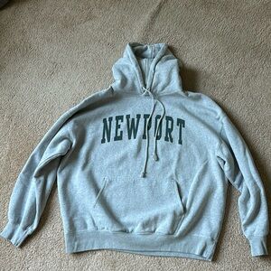 Newport Grey Hoodie
